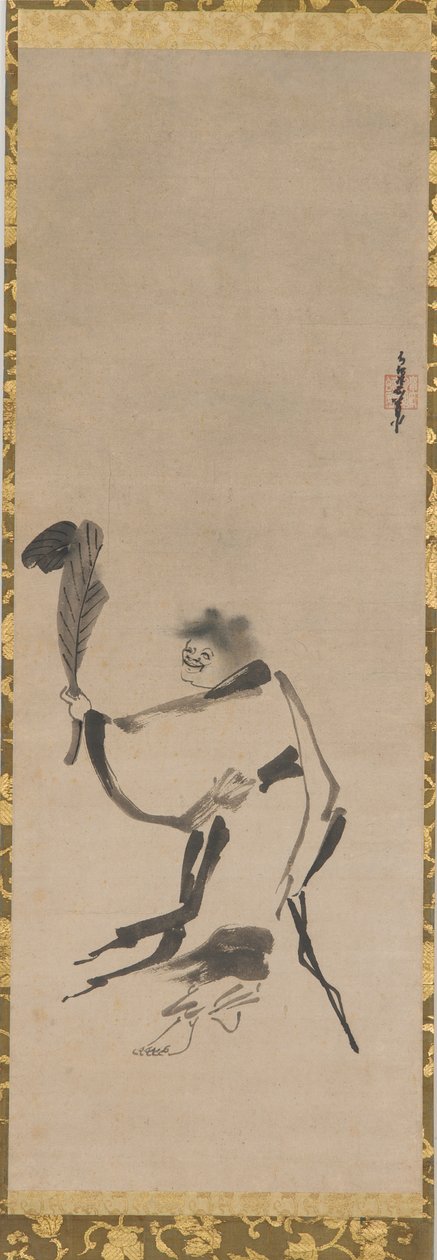 Taoistický nesmrtelný Shih-te od Unknown artist