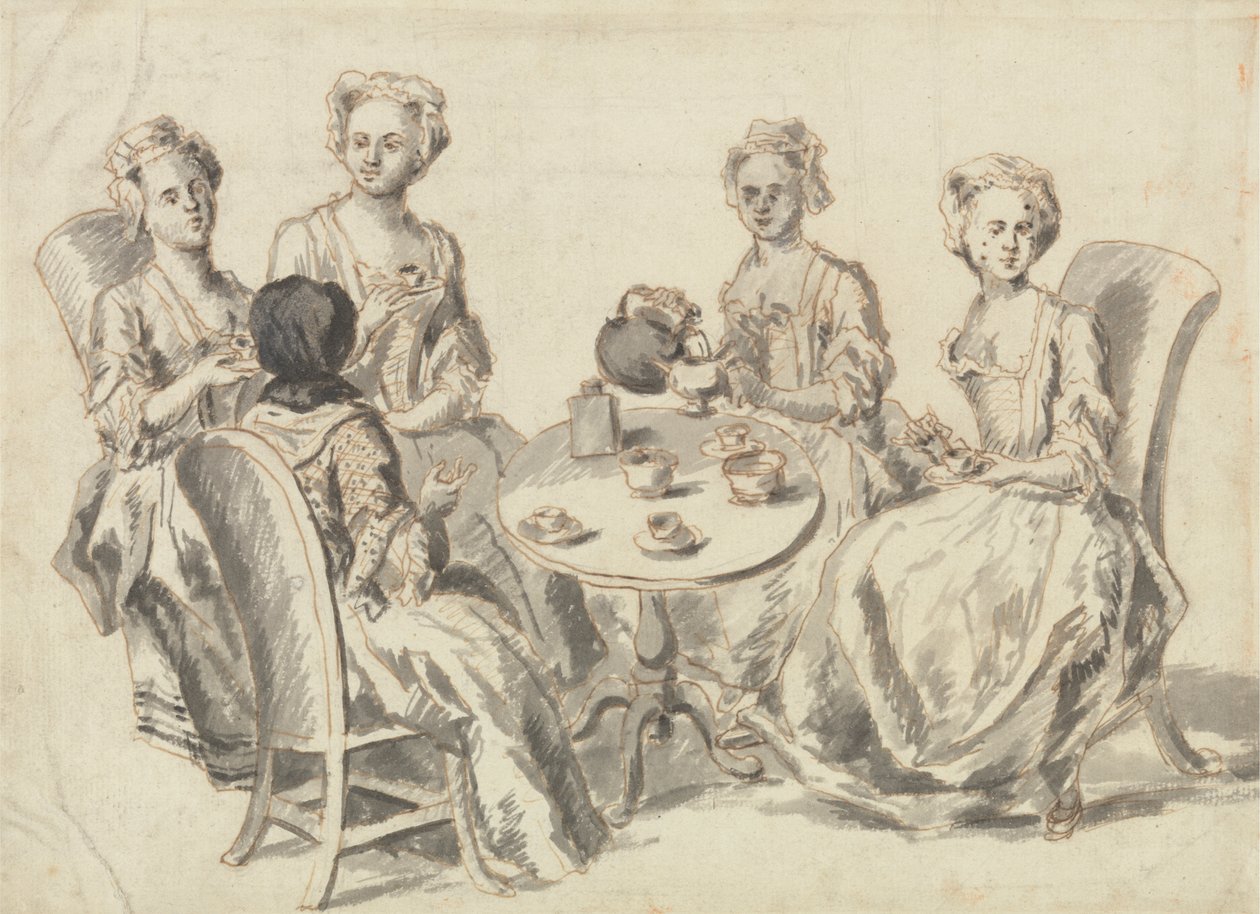 Čajový dýchánek od Unknown artist