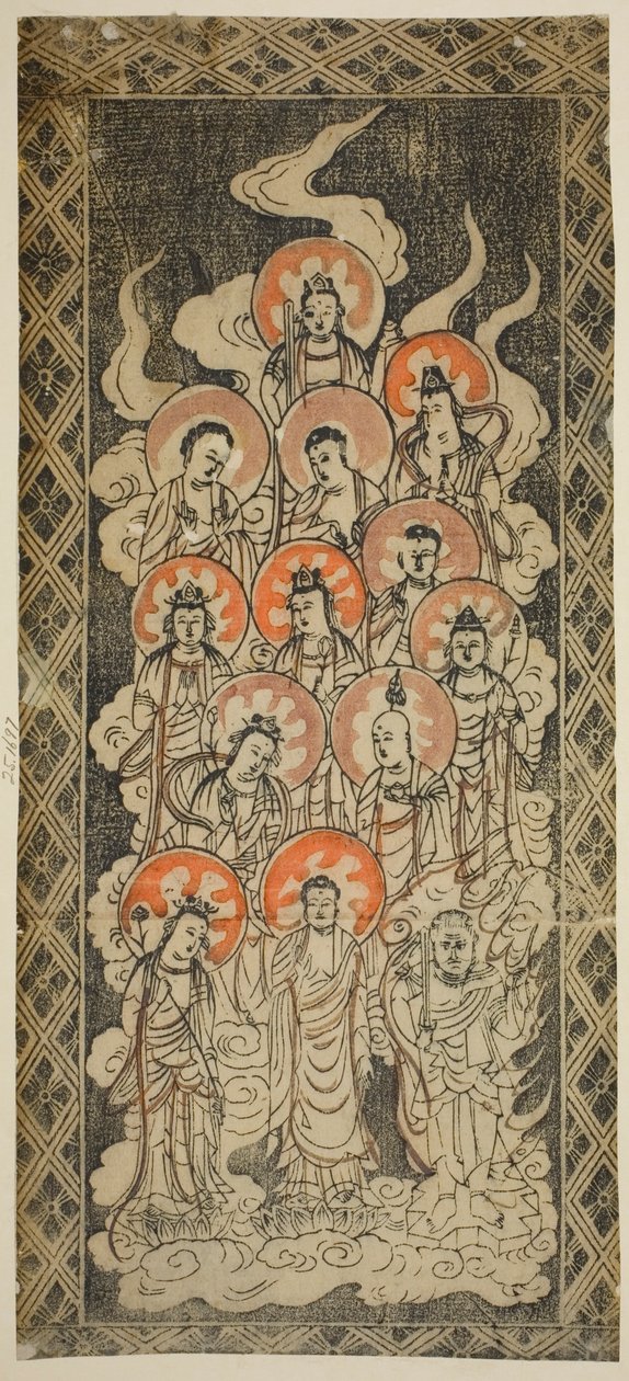 Třináct Buddhů od Unknown artist