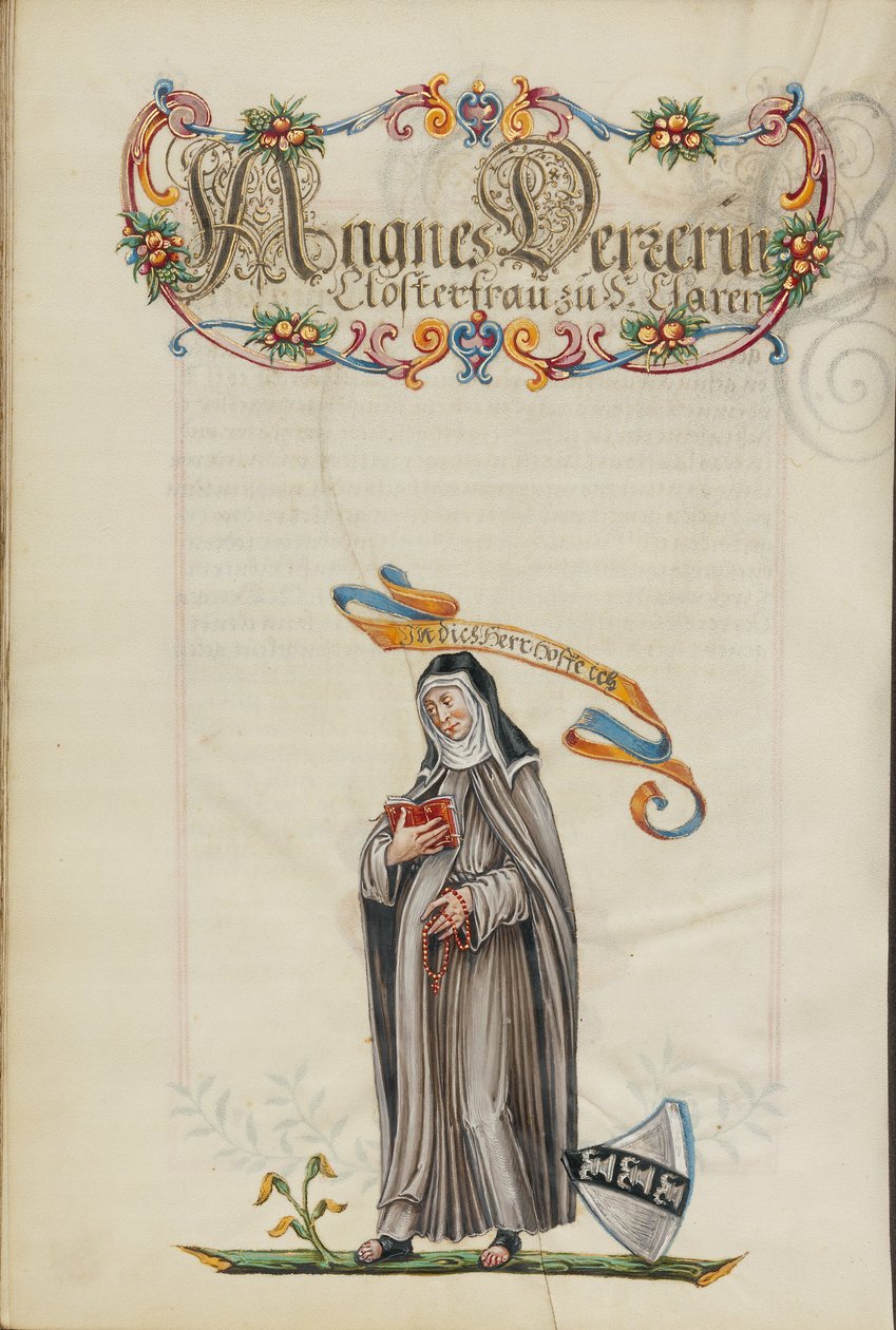 Třináctá generace, Agnes Derrerová od Unknown artist