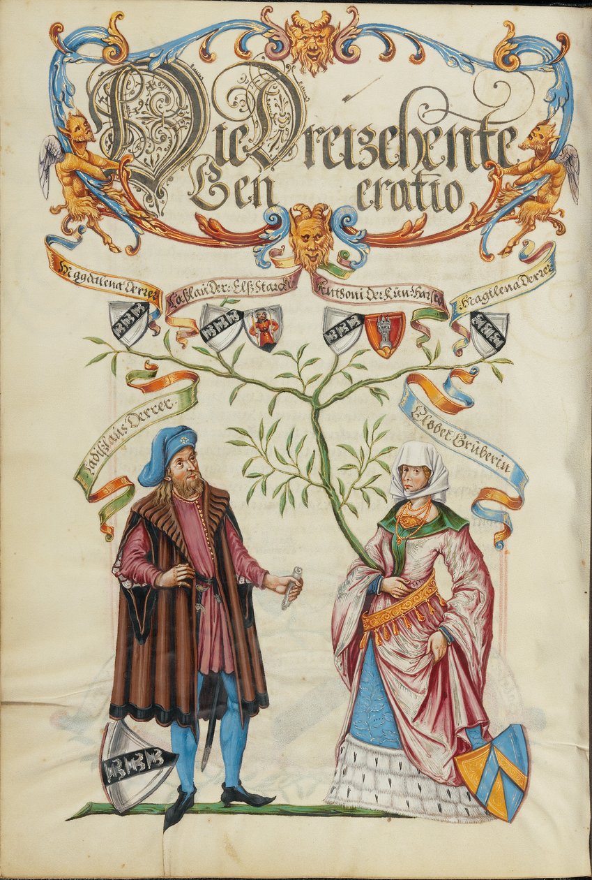 Třináctá generace, Lasslau Derrer od Unknown artist