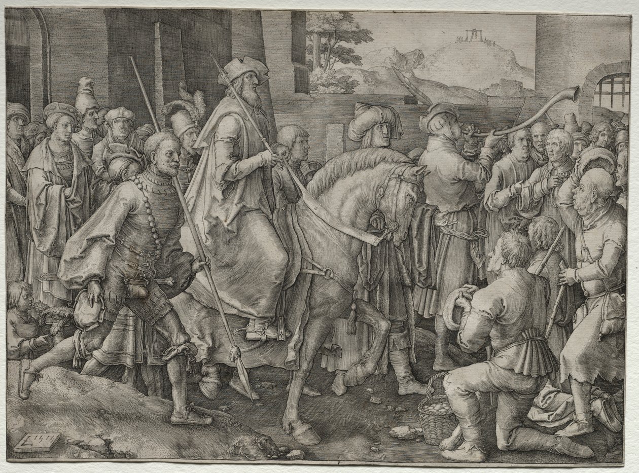 Triumf Mordecai od Unknown artist