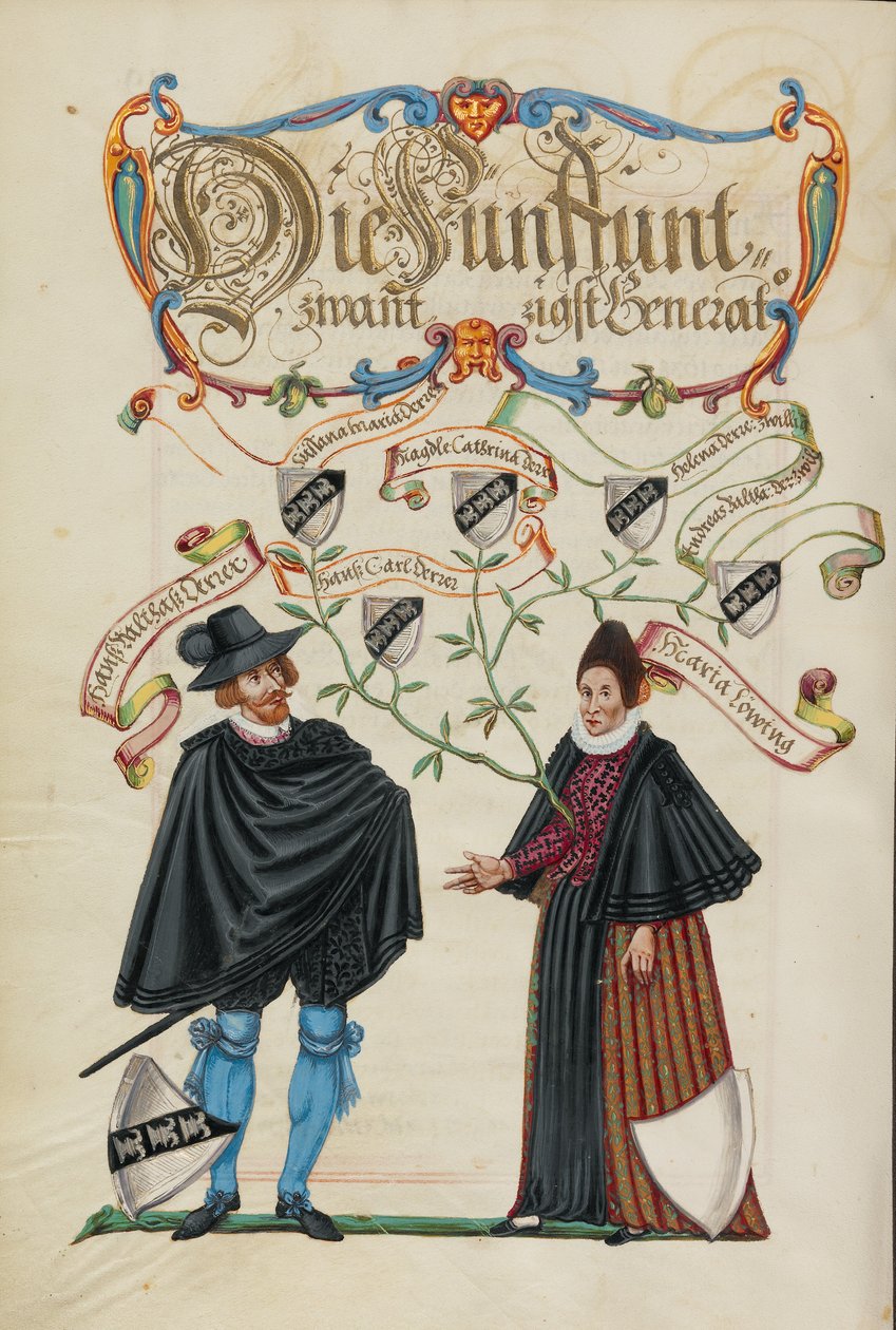 Pětadvacátá generace, Hans Balthasar Derrer od Unknown artist