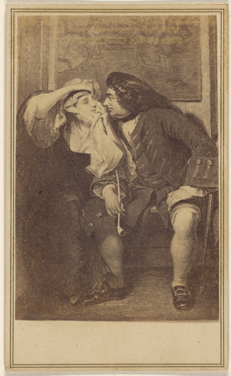 Vdova a strýček Toby. [kopie akvatinty] od Unknown artist