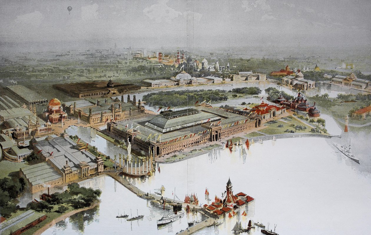 Světová výstava, Chicago World Fair a Chicago Columbian Exposition od Unknown artist