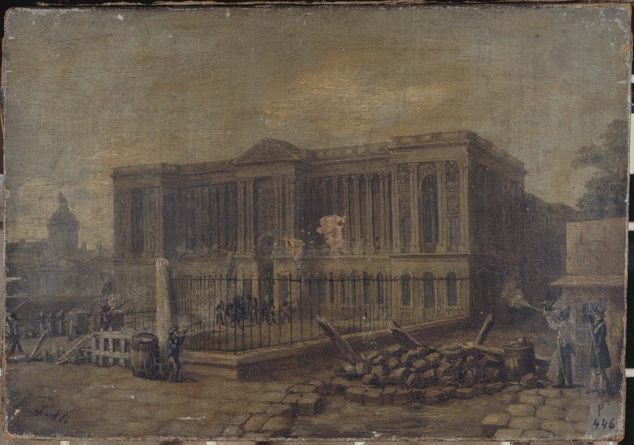Útok na Louvre, 29. července od Unknown artist
