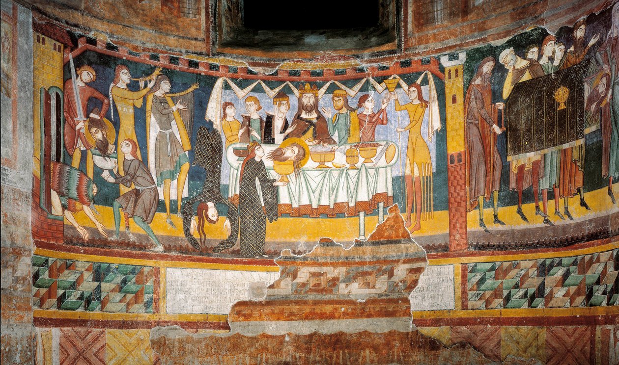 Tanec Salome a hlavy svatého Jana Křtitele od Unknown artist