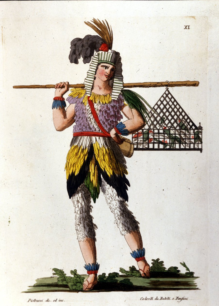 Role Papagena, postava Mozartovy Kouzelné flétny (Die Zauberflote; Kouzelná flétna od Unknown artist