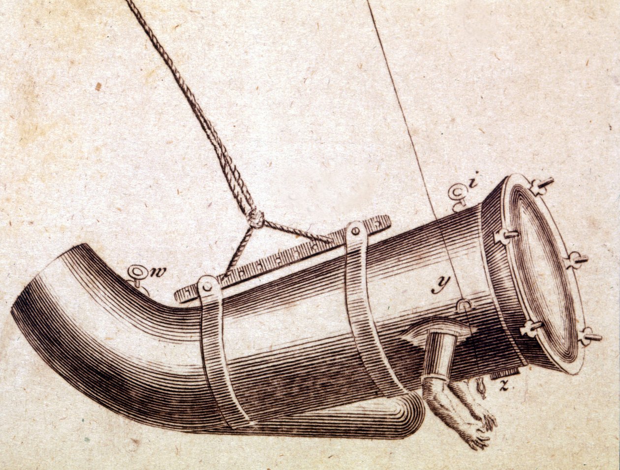 Oblek, který používal Jacob Rowe v roce 1759. od Unknown artist