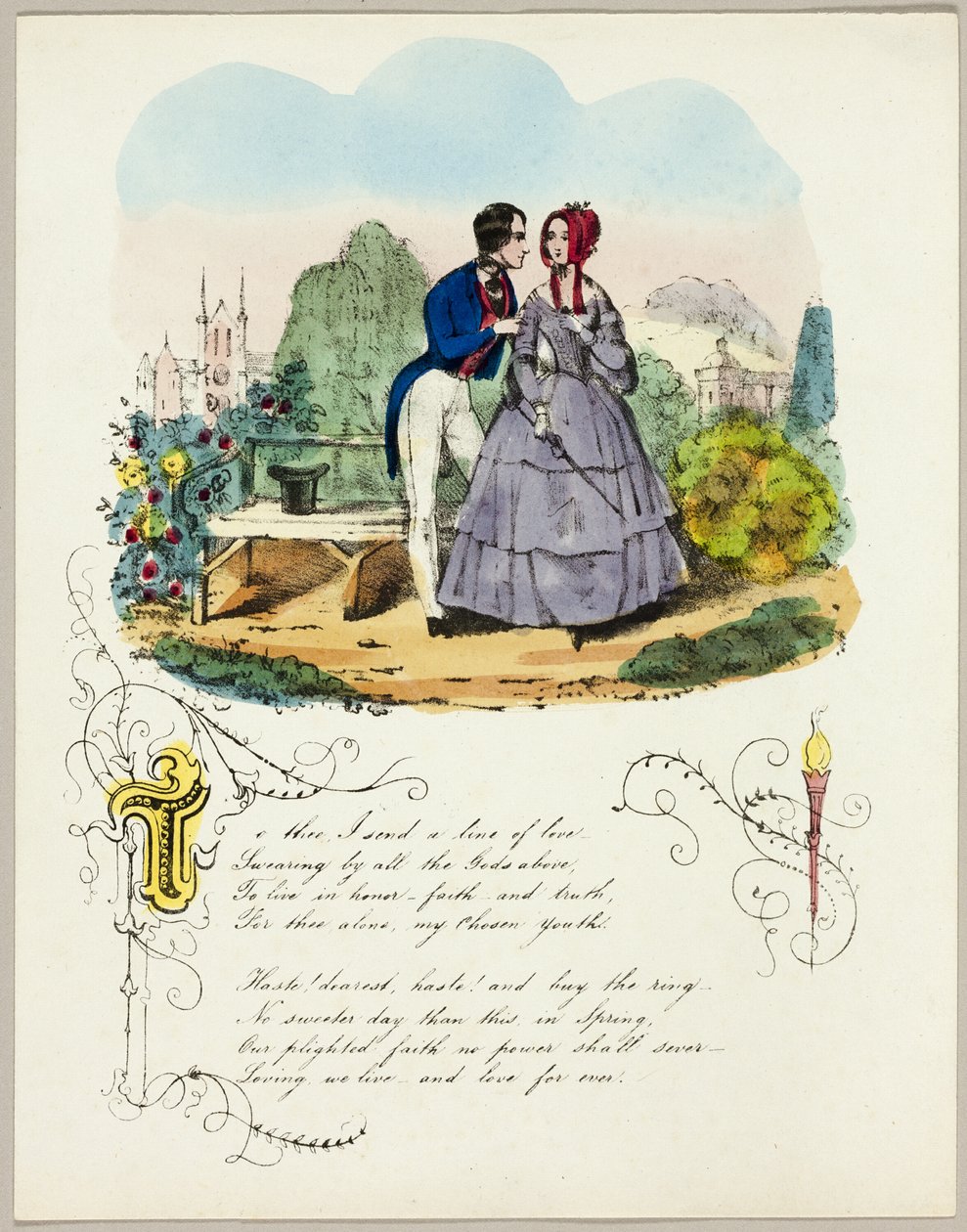 Tobě posílám řádek lásky (valentýnka) od Unknown artist
