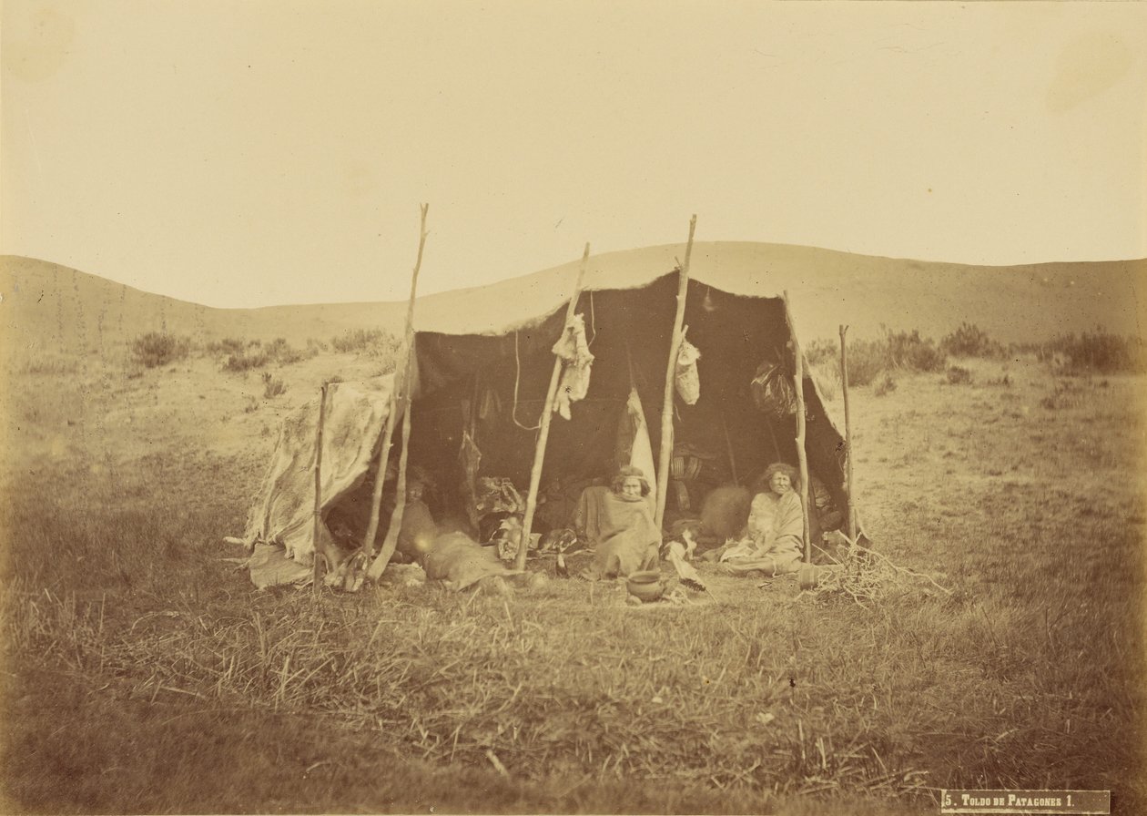 Markýza Patagones. od Unknown artist