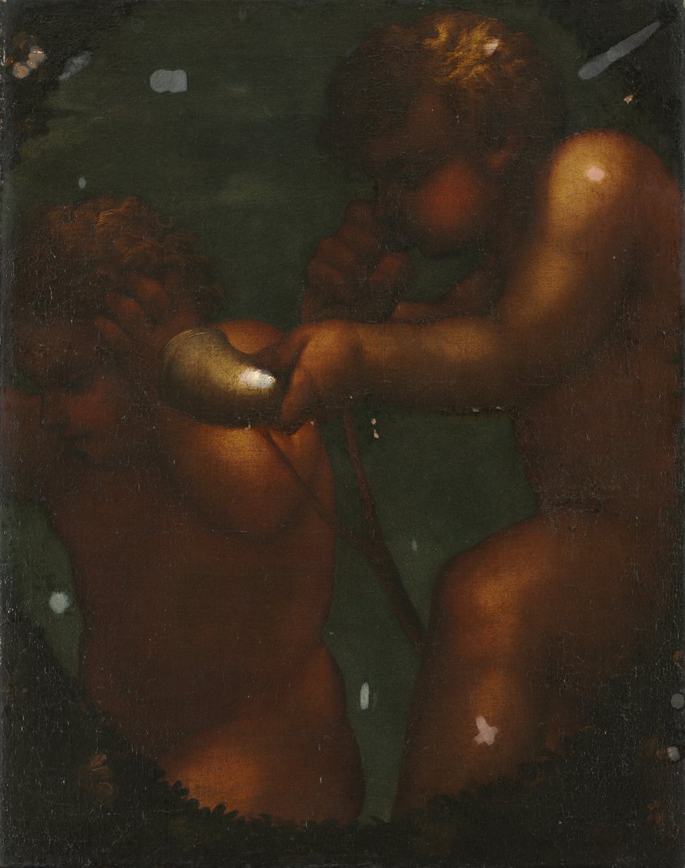 Dva Putti od Unknown artist