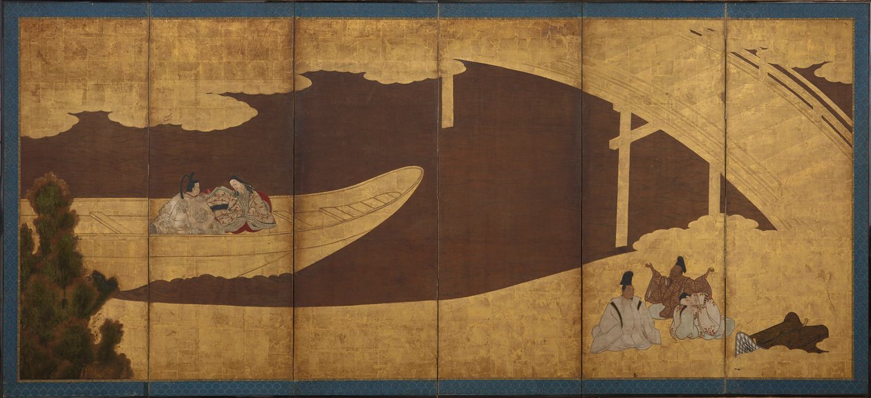 Ukifune, z Příběhu Genjiho od Unknown artist