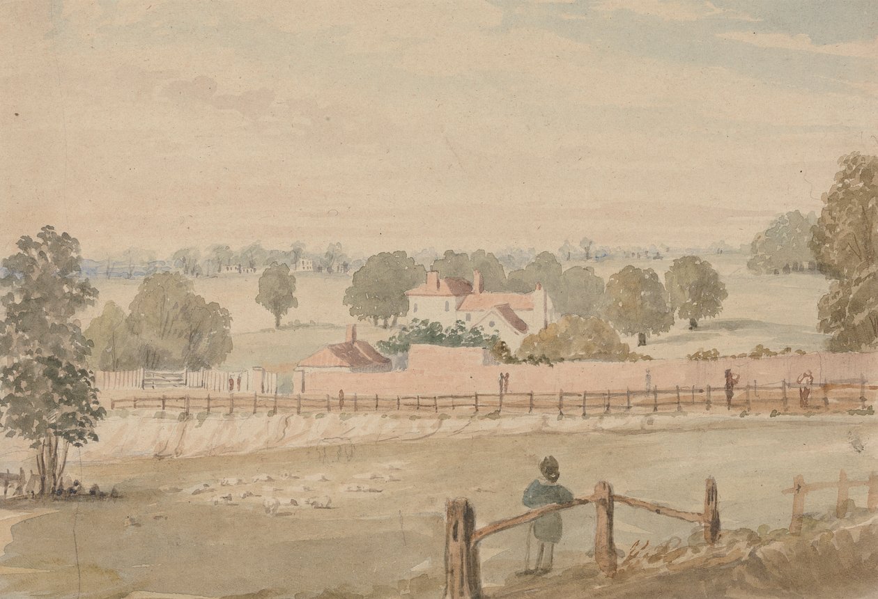 Horní Clapton od Unknown artist