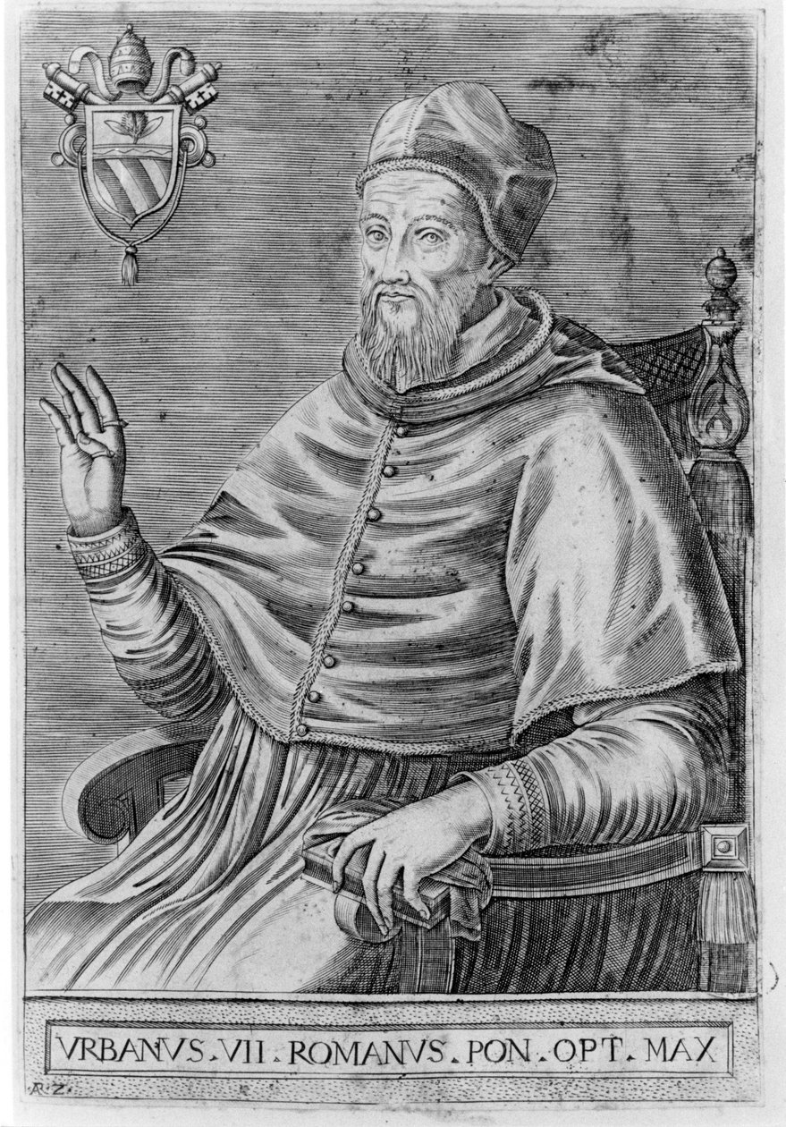Urban VII (1521 - 1590). od Unknown artist