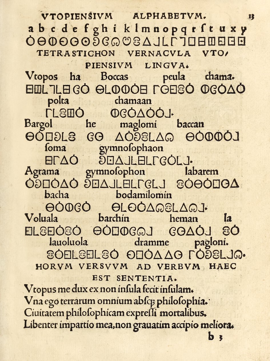Utopiensium Alphabetum