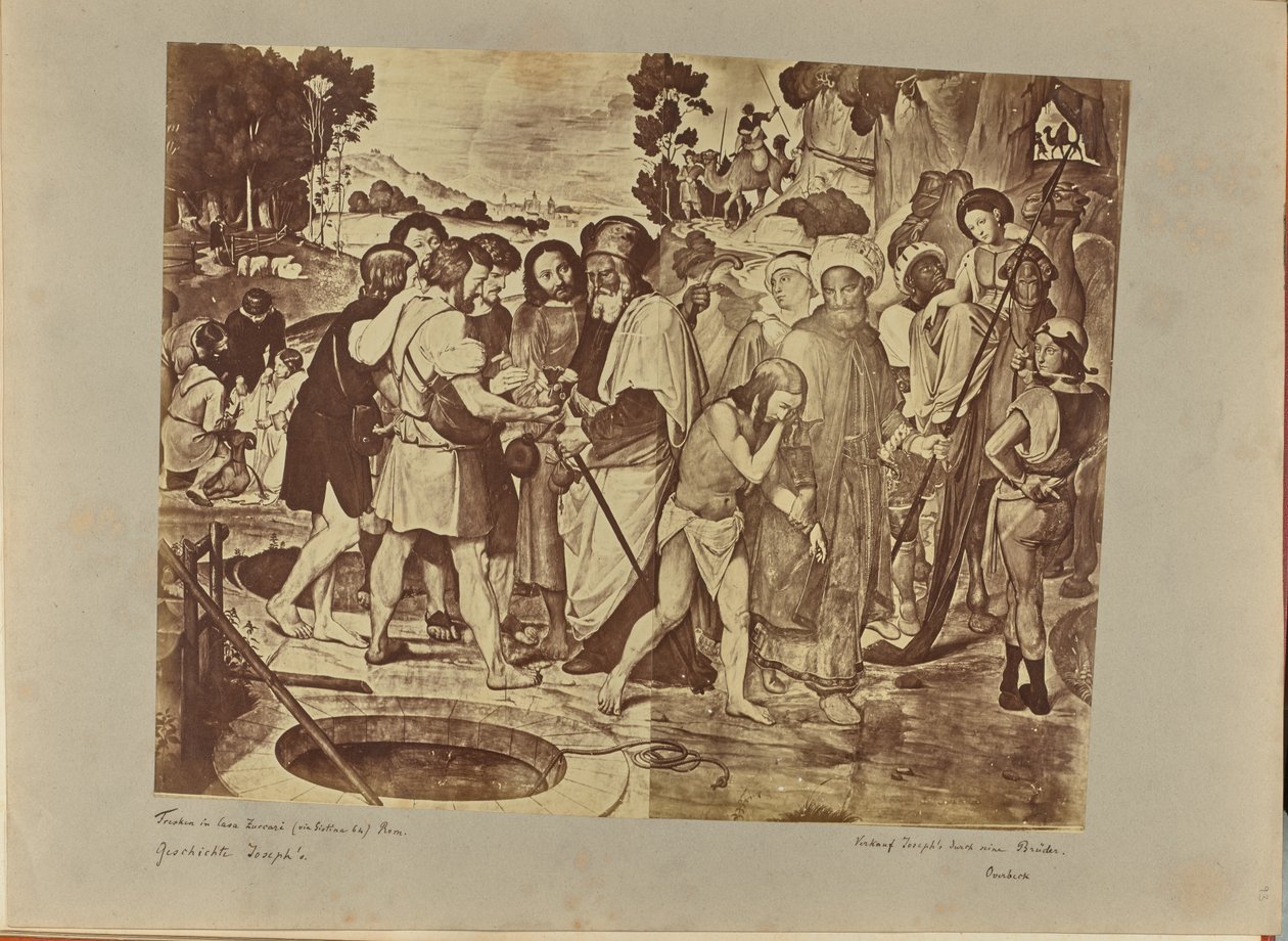 Verkaup Josefův prostřednictvím jeho bratrů od Unknown artist