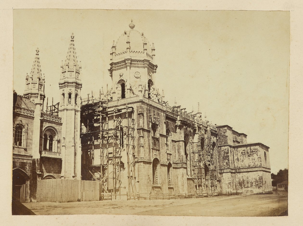 [Pohled na klášter Jerónimos, Belém, Portugalsko] od Unknown artist