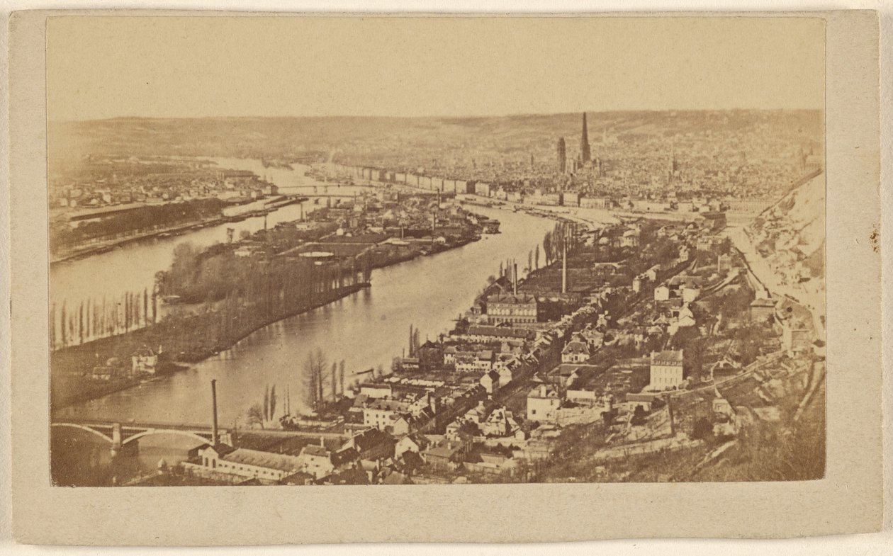 [Pohled na Rouen, Francie] od Unknown artist