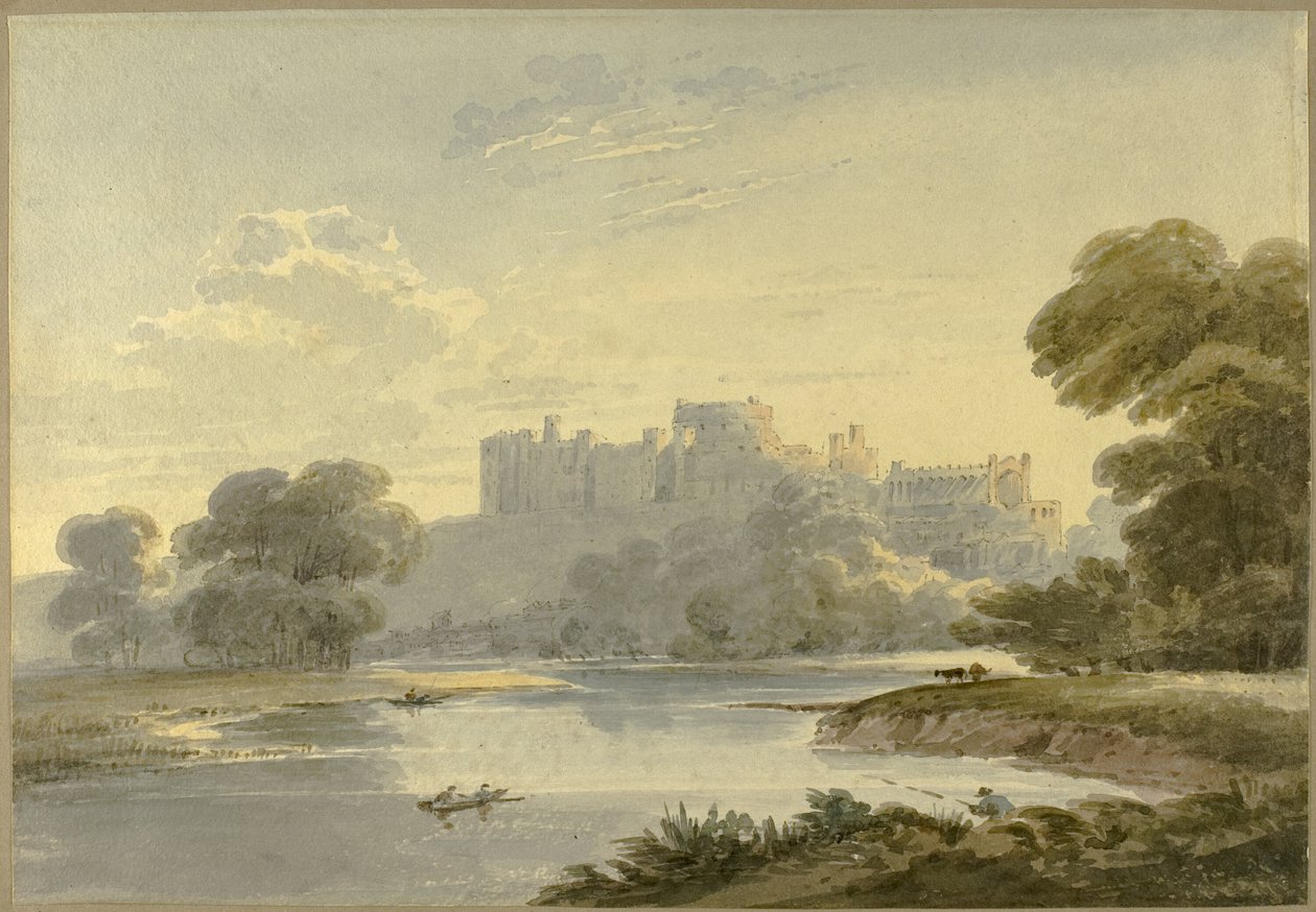 Pohled na Windsor od Unknown artist