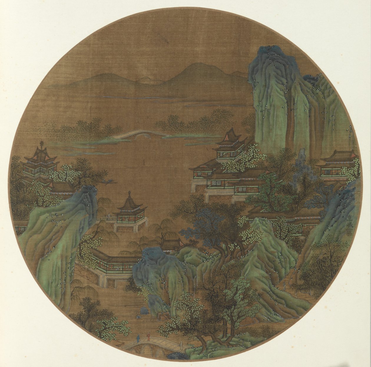 Západní jezero, Hangzhou od Unknown artist