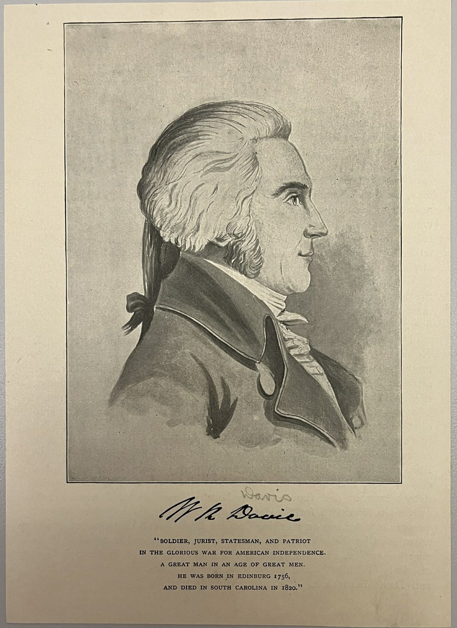 William Richardson Davie od Unknown artist