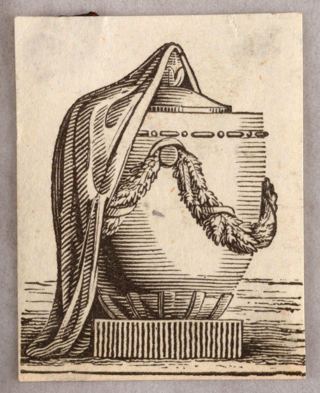 Dřevoryt. Viněta. od Unknown artist