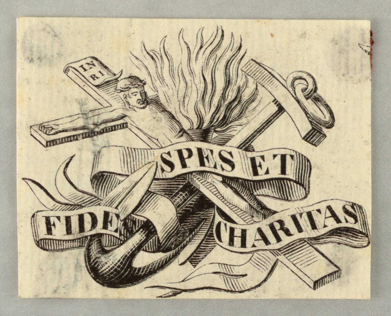 Dřevoryt. Viněta. od Unknown artist