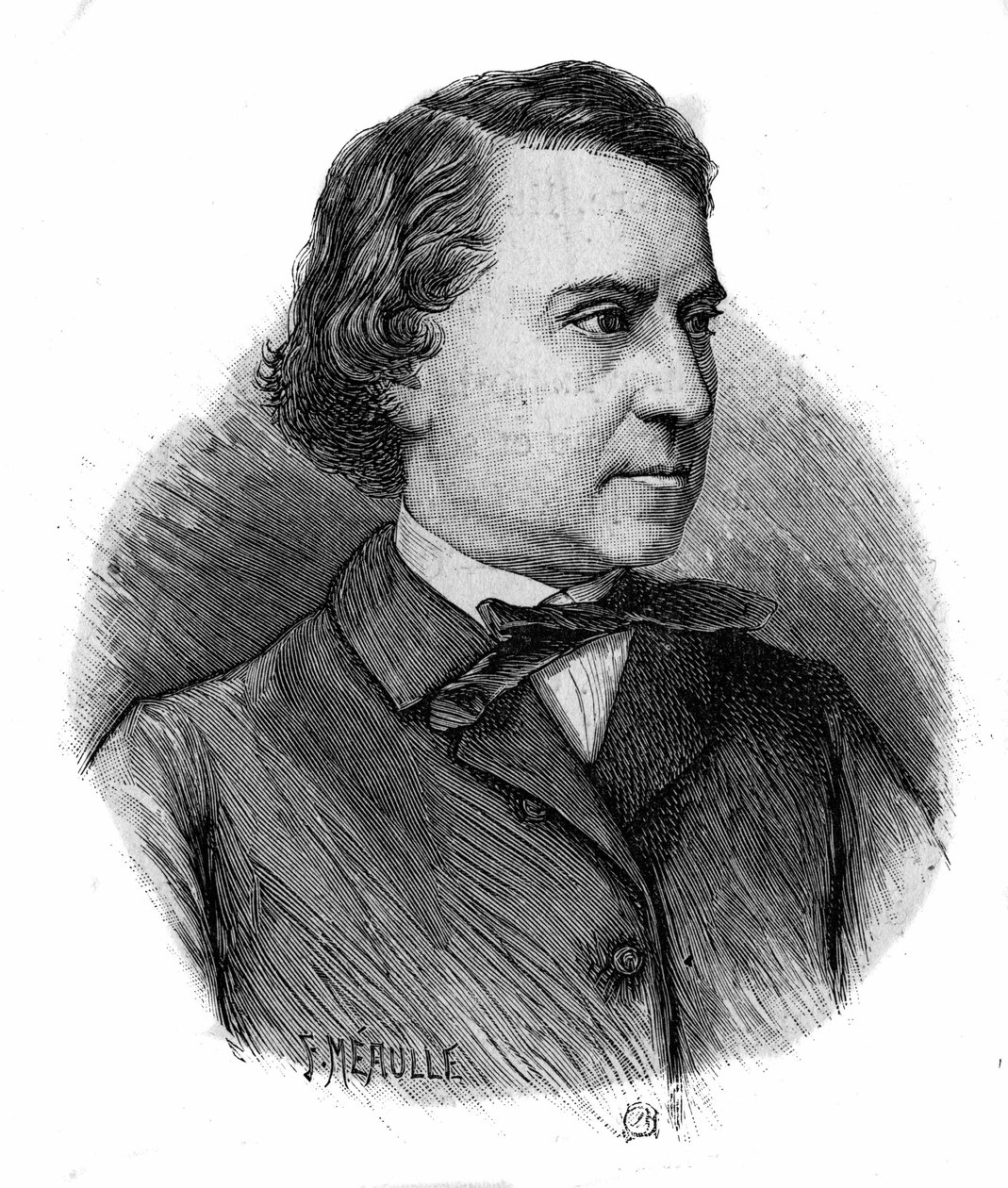 portrét Louise Blanca, francouzského politika a historika (1811-1882). od Unknown artist