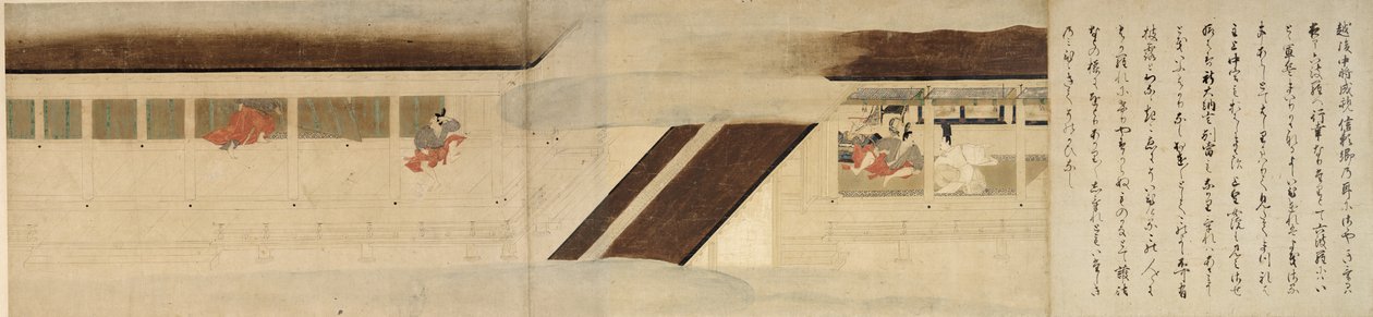 Mírový svitek příběhu (Rokuhara svitek) od Unknown artist artist