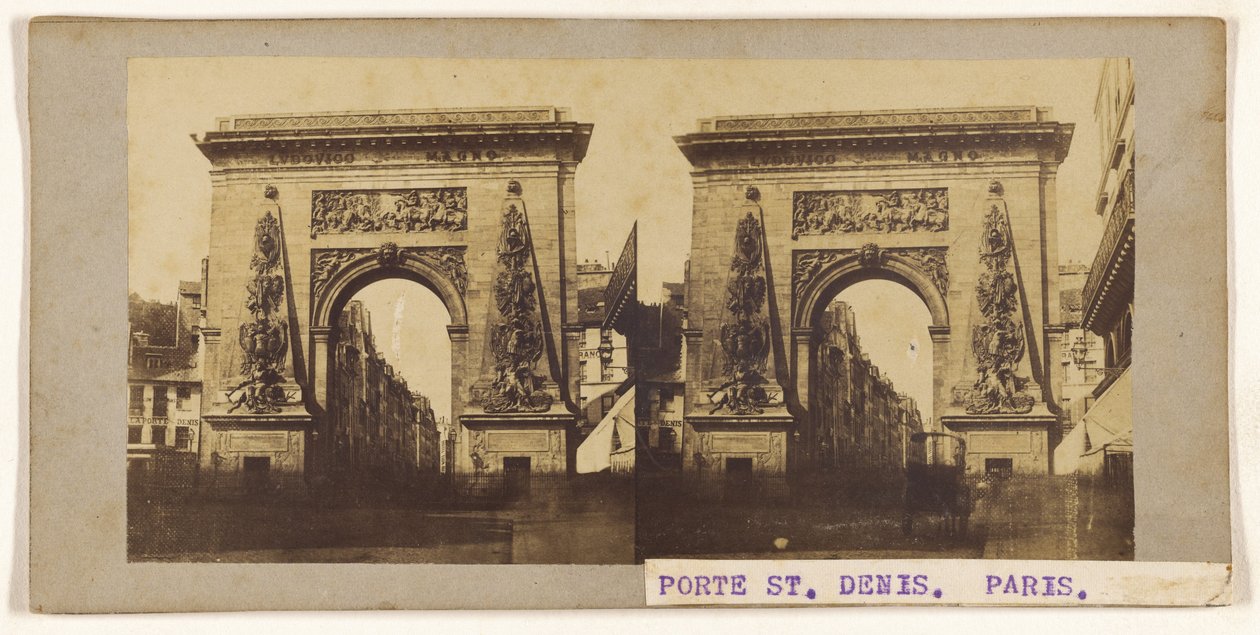 [Porte St Denis] od Unknown artist/maker