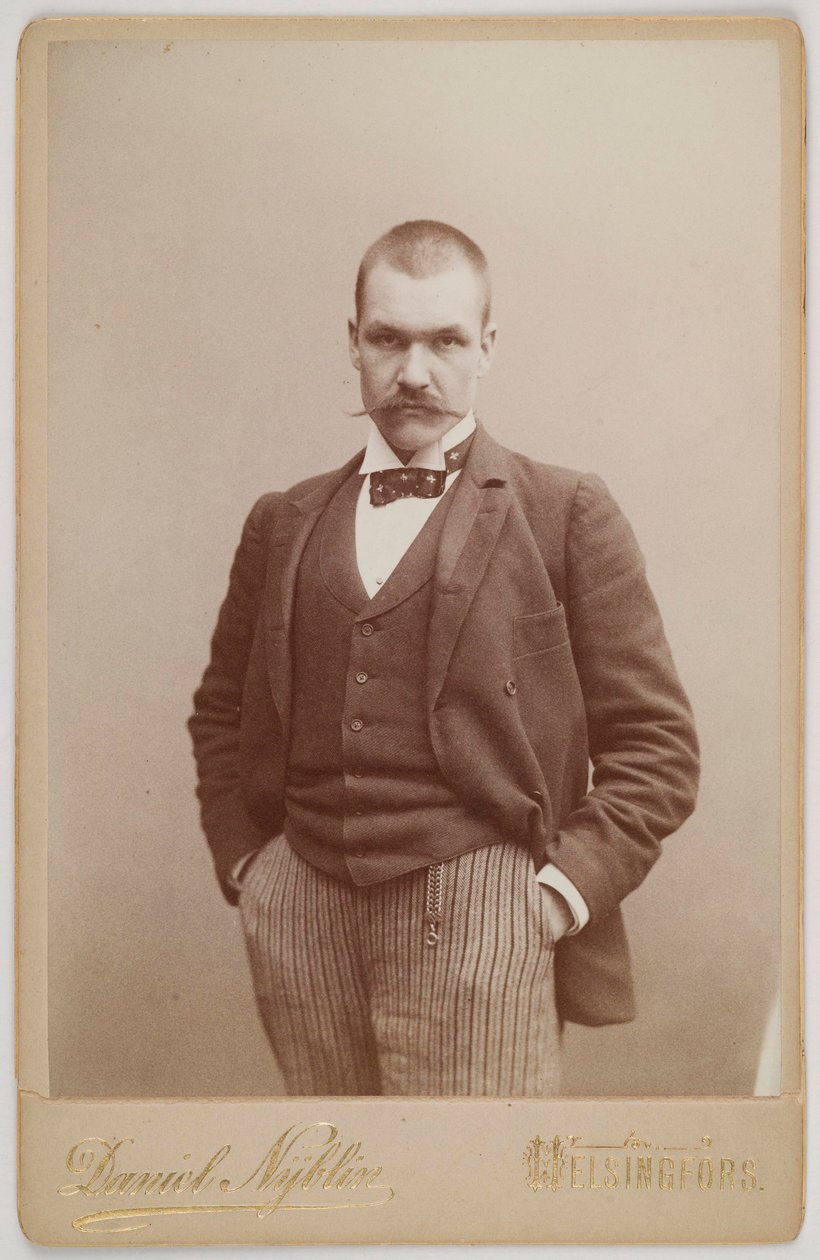 Akseli Gallen Kallela (1867-1931) - Akseli Gallen-Kallela - Anonym. Fotografie od Unknown photographer