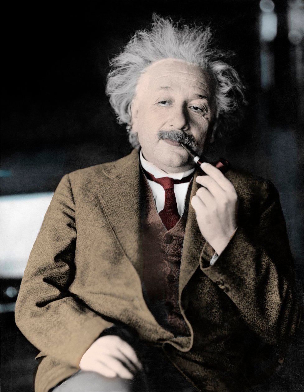 Albert Einstein od Unknown photographer