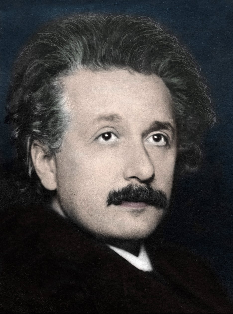 Albert Einstein od Unknown photographer