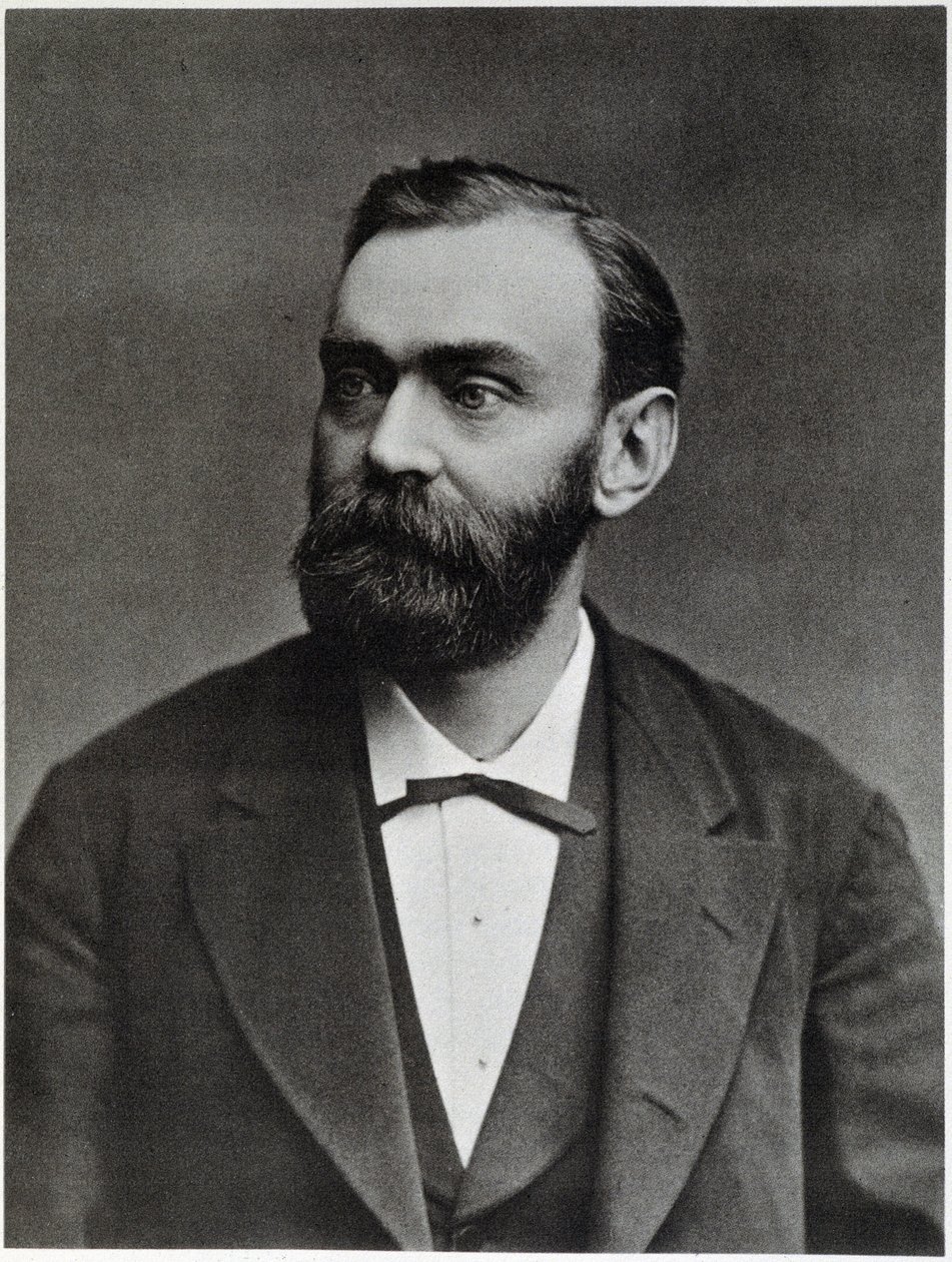 Alfred Nobel ve věku 50 let - fotografie od Unknown photographer