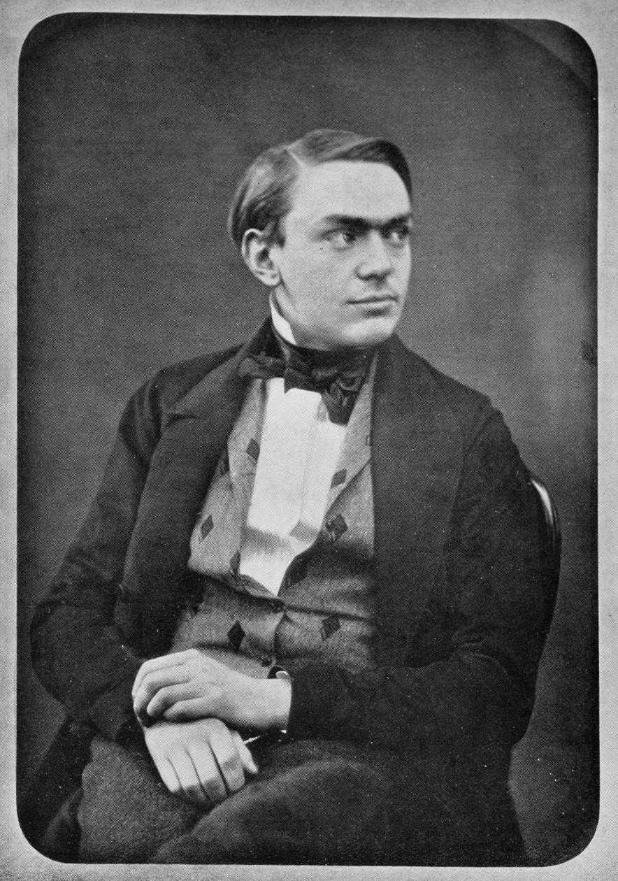 Alfred nobel ve třiceti letech - fotografie od Unknown photographer