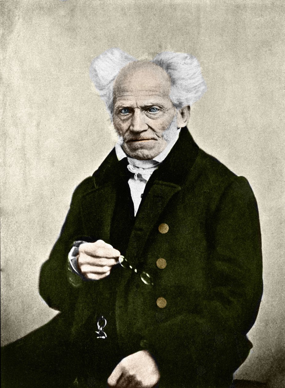 Arthur Schopenhauer (1788-1860), německý filozof. od Unknown photographer