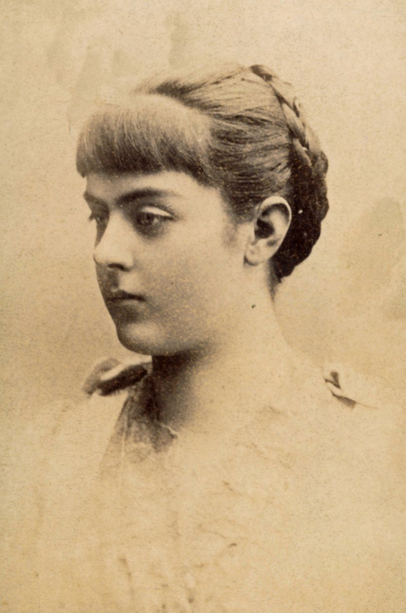 Baronka Marie Alexandrine "Mary" von Vetsera (19. března 1871 - 30. ledna 1889) (fotografie) od Unknown photographer