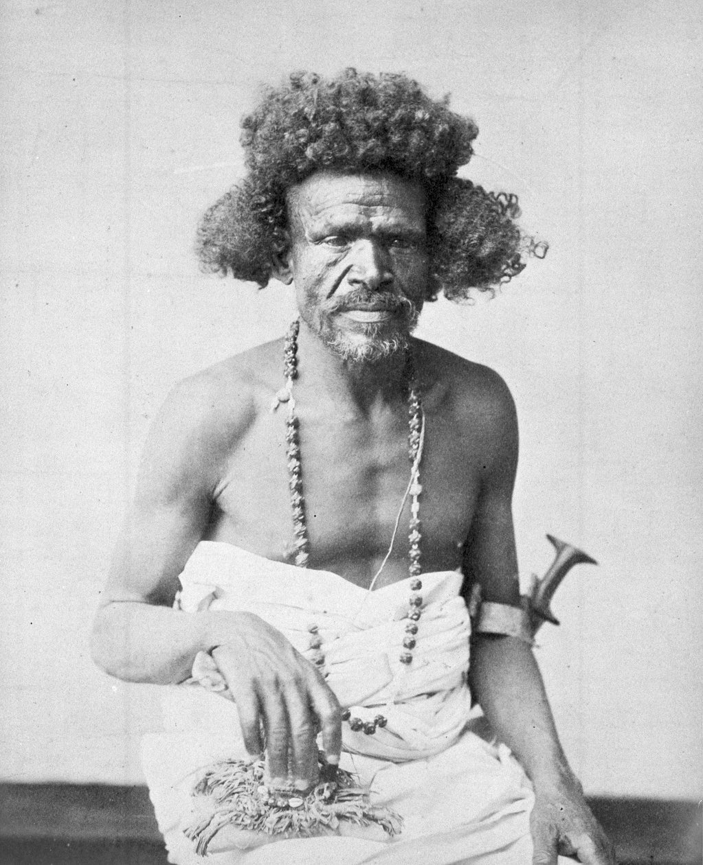 Beja domorodec z východního Súdánu, circa 1885 od Unknown