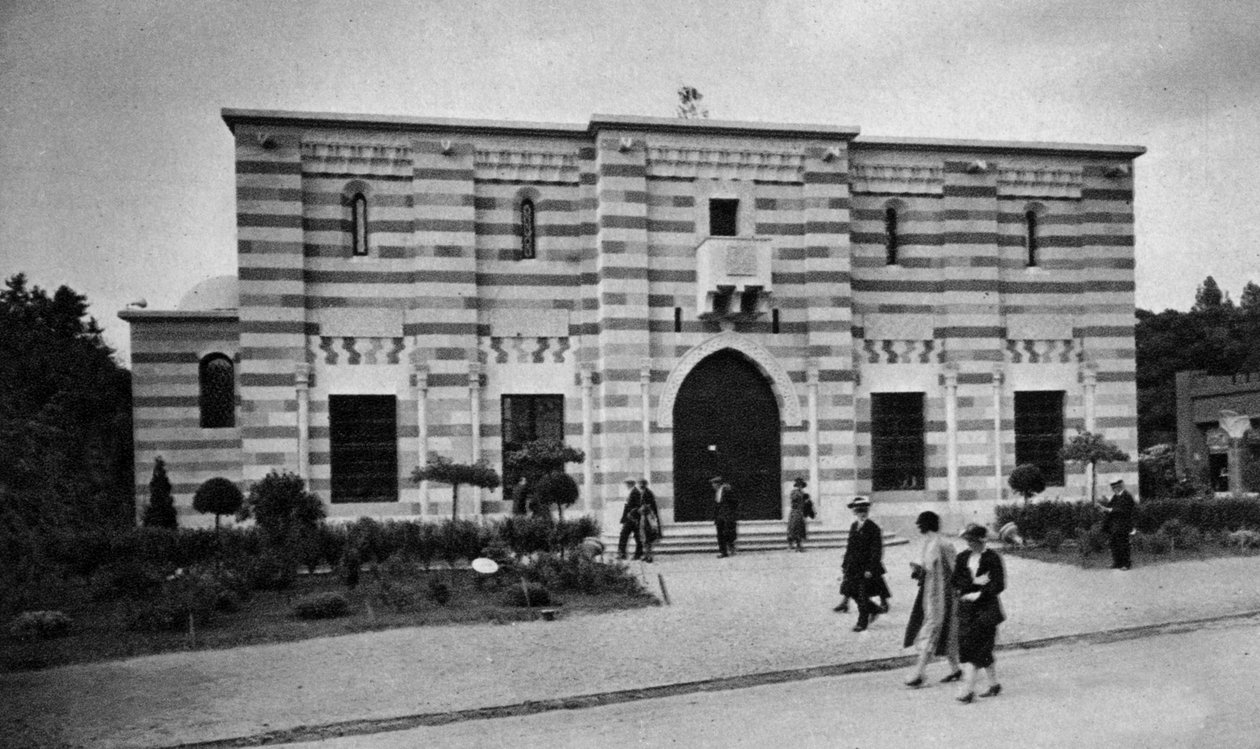 Koloniální výstava v Paříži od Unknown photographer