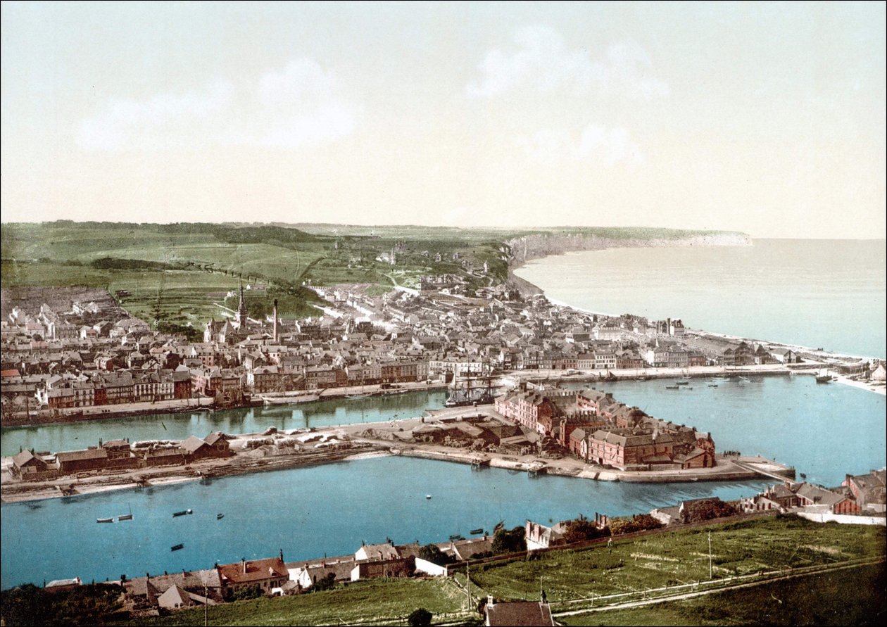 Fécamp a jeho útesy - V. 1895 od Unknown photographer