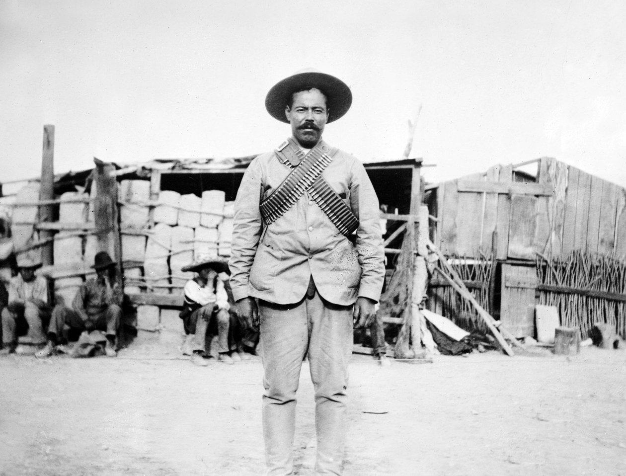 Francisco Villa alias Pancho Villa (1878-1923) generál mexické revoluce od Unknown photographer