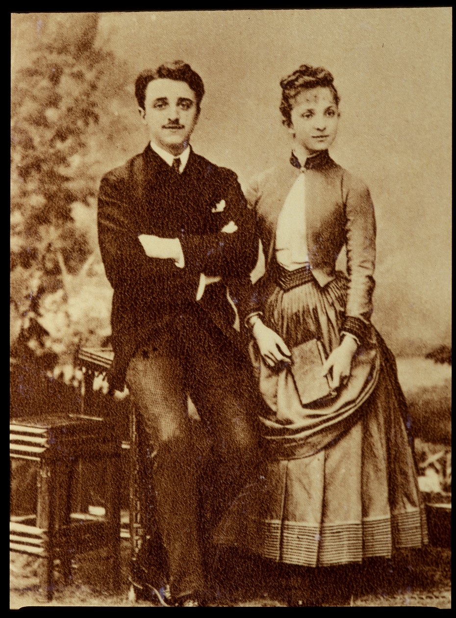 Georges et Jeanne Hugo (Malé děti Victora Huga) od Unknown photographer