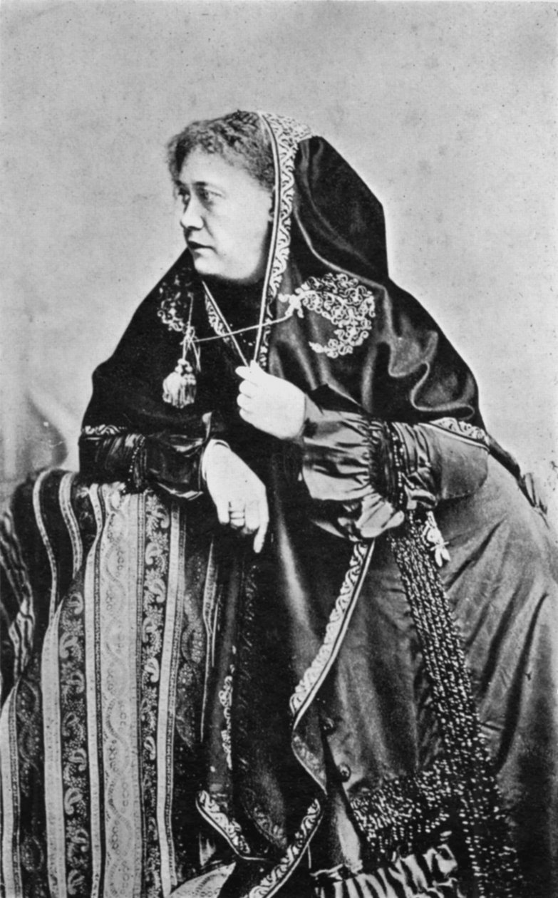 Helena Petrovna Blavatská (foto) od Unknown photographer