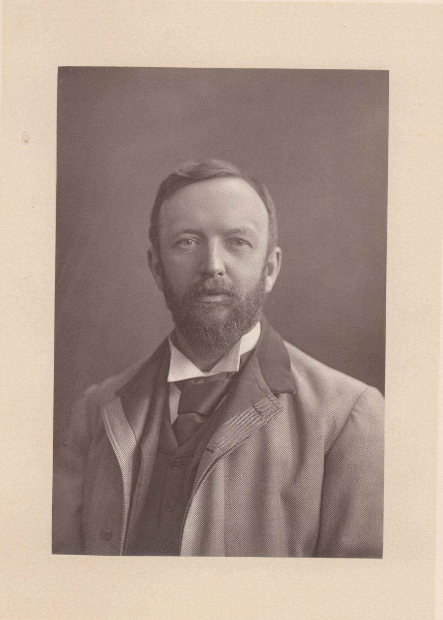 Henry Arthur Jones (1851-1929), anglický dramatik (čb fotografie) od Unknown photographer