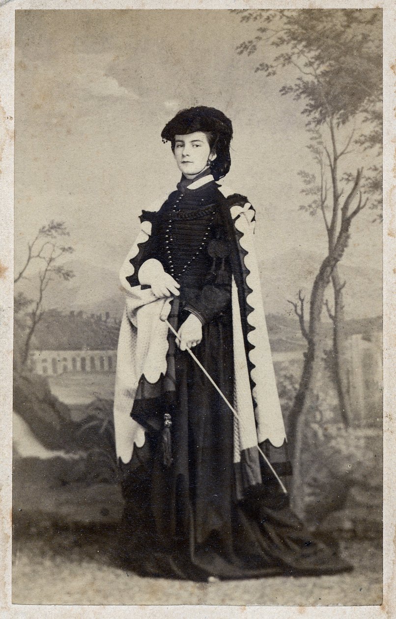 Maria Sophie Bavorská - 1861 - Portrét Marie-Sophie (Marie Sophie) Amelie, vévodkyně v Bavorsku a královny dvou Sicílií (1841 1925) od Unknown photographer