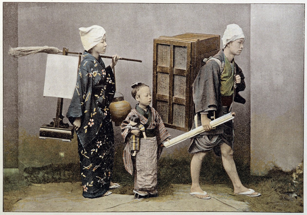 Stěhování do Japonska od Unknown photographer
