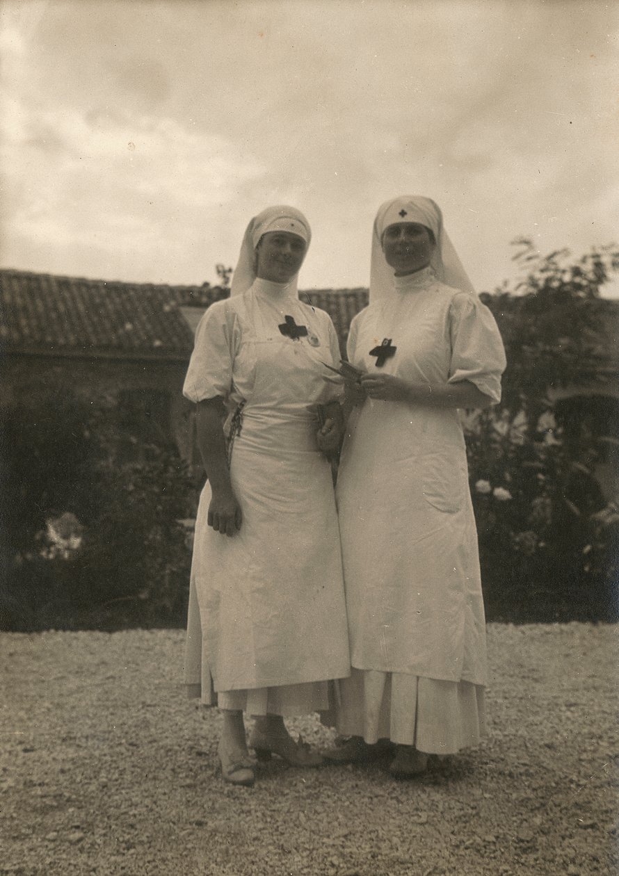 Pár červeného kříže od Unknown photographer