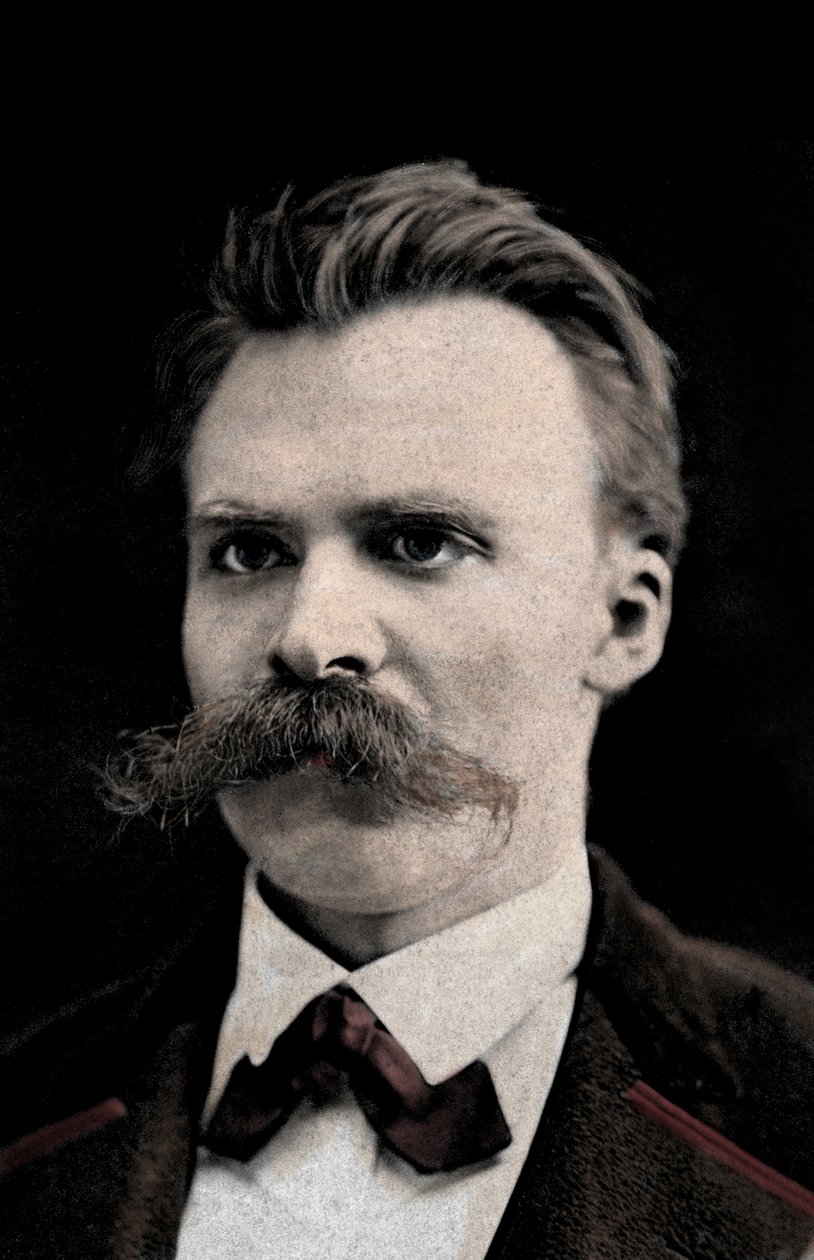 Portrét Friedricha Nietzscheho (1844-1900) od Unknown photographer