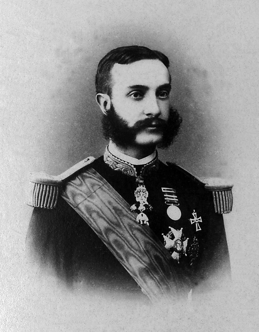 Portrét Alfonse XII. (1857-1885), který se po dlouhém exilu v Evropě stal v letech 1874 až 1885 španělským králem. od Unknown photographer
